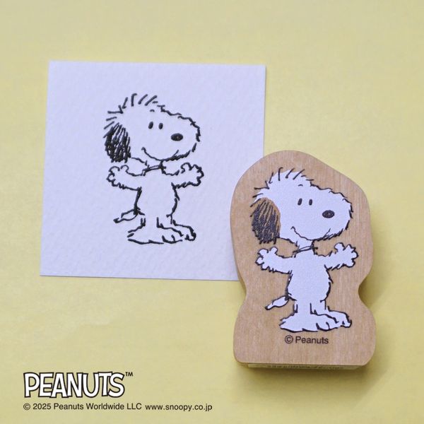 スヌーピー ウッドピーススタンプ／011