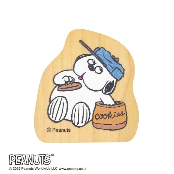 スヌーピー ウッドピーススタンプ/012
