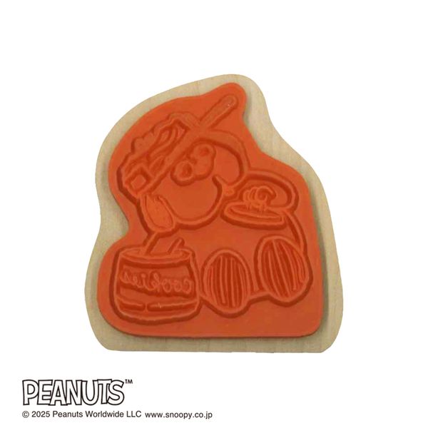 スヌーピー ウッドピーススタンプ/012