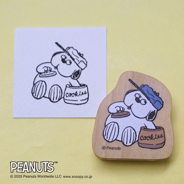 スヌーピー ウッドピーススタンプ／012 | 【スタンプリップル