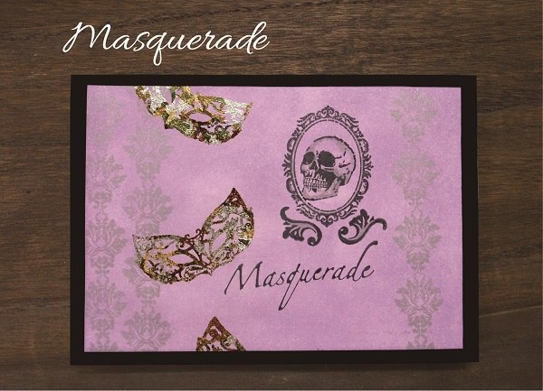 【S】クリアスタンプシートＴ／MASQUERADE