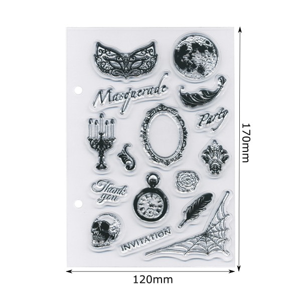 【S】クリアスタンプシートＴ／MASQUERADE