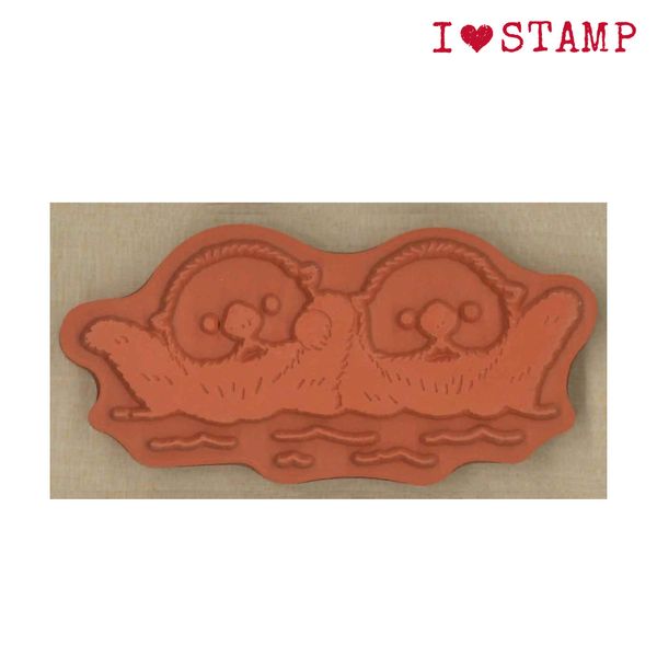 アイラブスタンプ／手つなぎラッコ