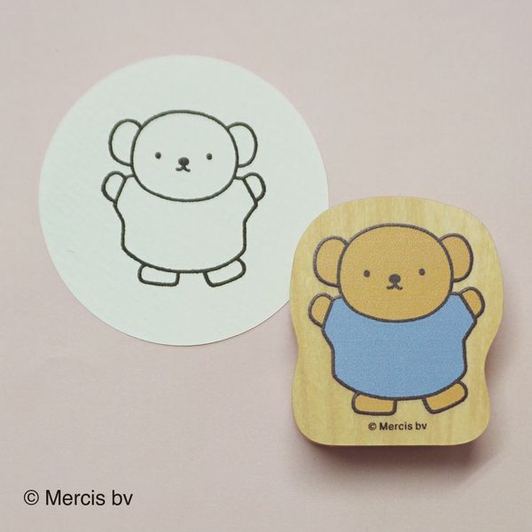 ブルーナ ウッドピーススタンプ/008