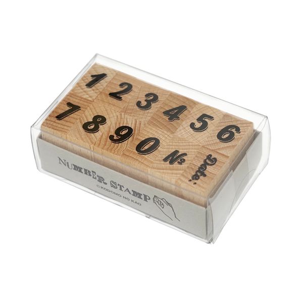 ナンバースタンプ／イタリックシャドウ