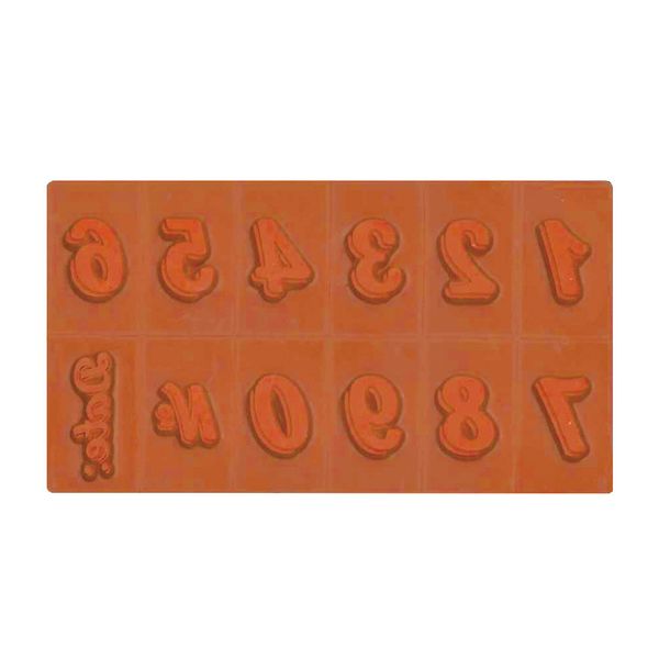 ナンバースタンプ／イタリックシャドウ