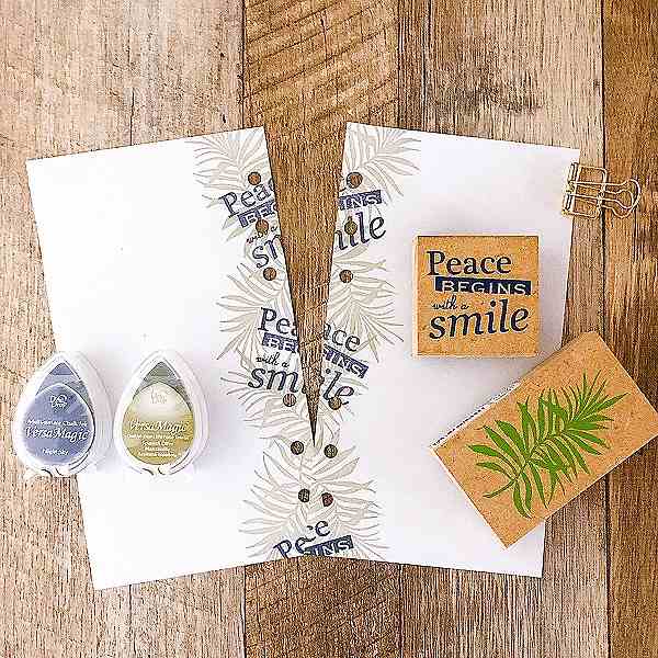 【S】チェリッシュスタンプ／Peace BEGINS with a smile