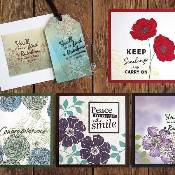 【S】チェリッシュスタンプ／Peace BEGINS with a smile