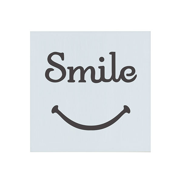 【S】ステンシルシートB/スマイル