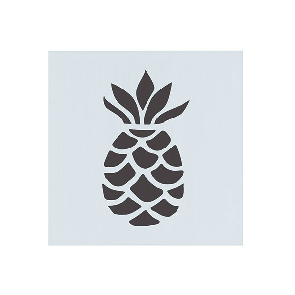 【S】ステンシルシートＢ／パイナップル