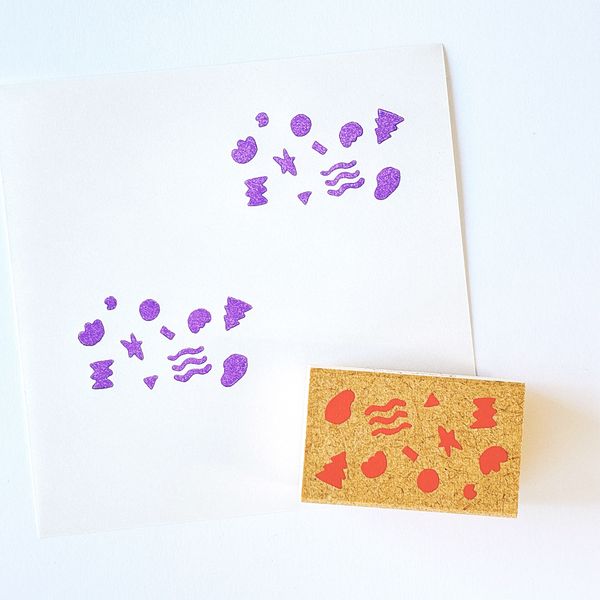 おめかしハンコ／小さいカタチ