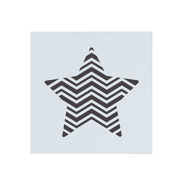 【S】ステンシルシートB/スター