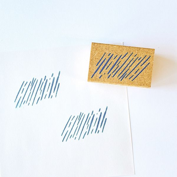 おめかしハンコ/つよい雨