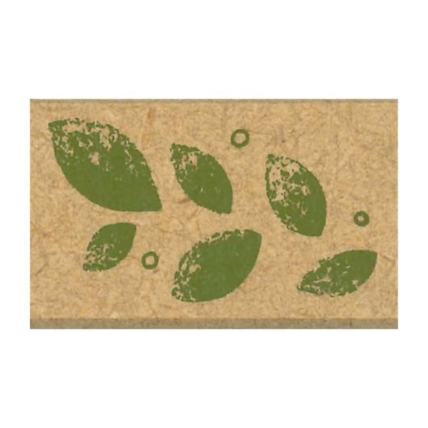 おめかしハンコ／はっぱ