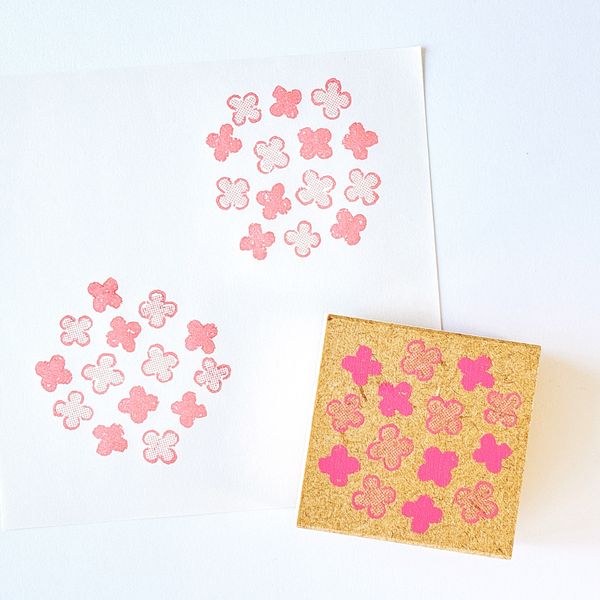 おめかしハンコ/花畑