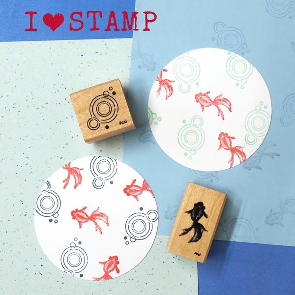 アイラブスタンプ／金魚