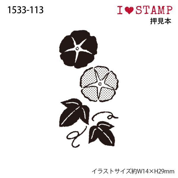 Ｎアイラブスタンプ／朝顔
