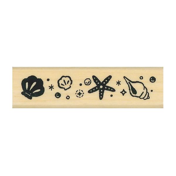 Ｎアイラブスタンプ／キラキラ貝殻