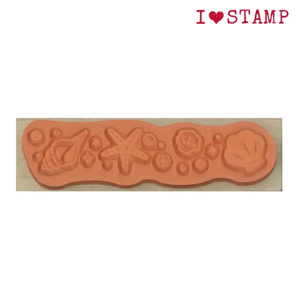 Ｎアイラブスタンプ／キラキラ貝殻
