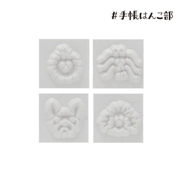 #手帳はんこ部／犬のお顔