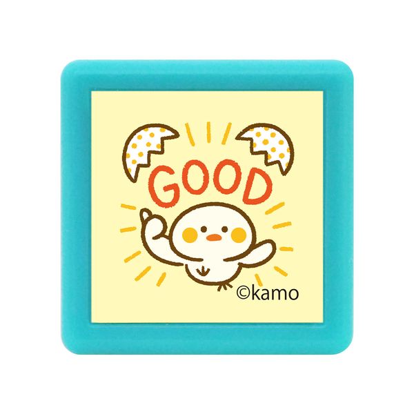 カモのどうぶつミニ☆ポンスタンプ | 【スタンプリップル】こどものか