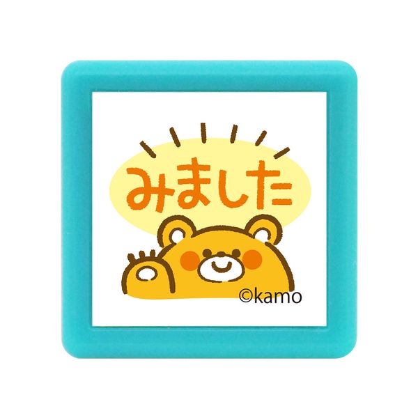 カモのどうぶつミニ☆ポンスタンプ