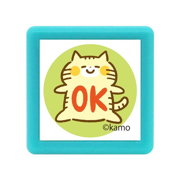 カモのどうぶつミニ☆ポンスタンプ