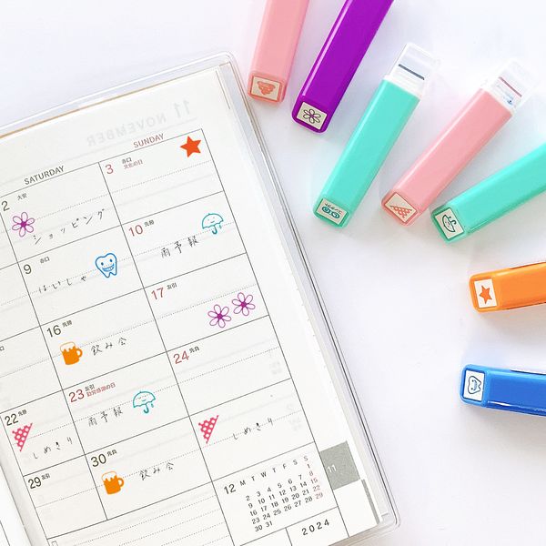 スケジュール浸透印①