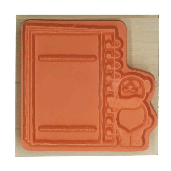 どうぶつはんこ【手帳編】／パンダ・リングノート