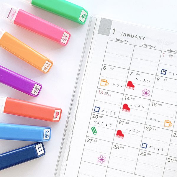 スケジュール浸透印②