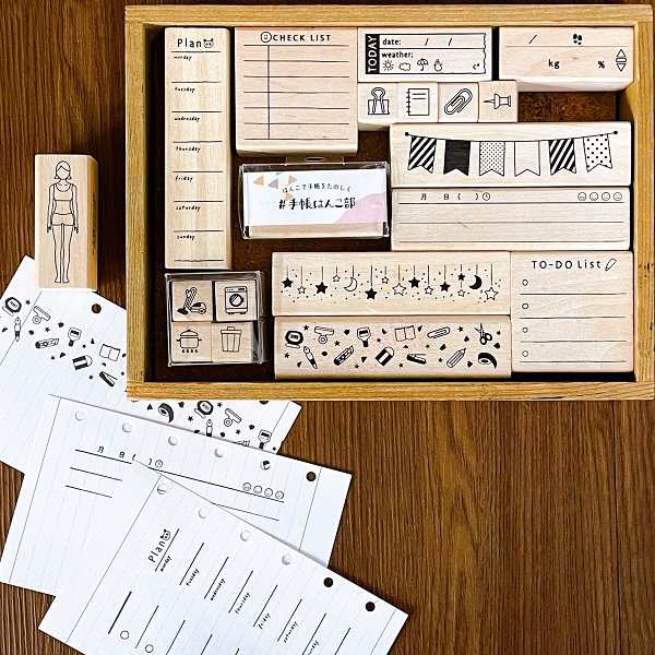 ＃手帳はんこ部／ファイル・吹き出し
