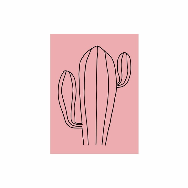 【S】ビッグラブスタンプ／砂漠のサボテン