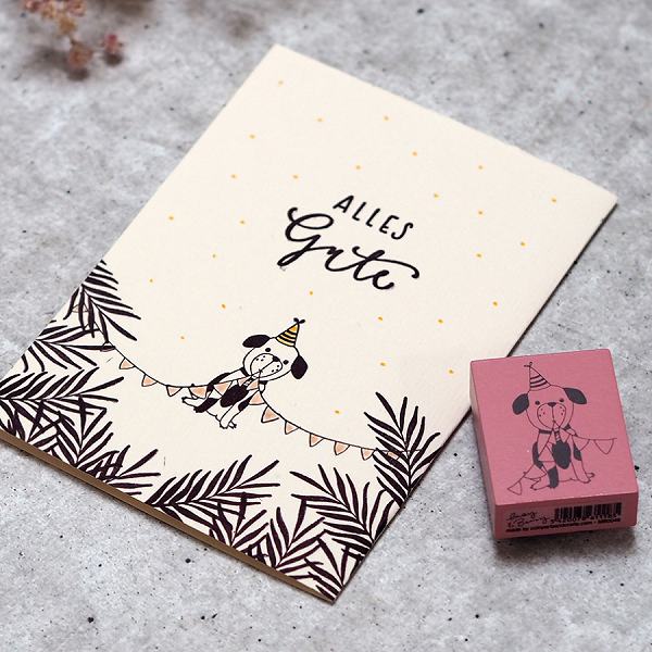 【S】ビッグラブスタンプ／イヌ