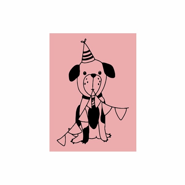 【S】ビッグラブスタンプ／イヌ