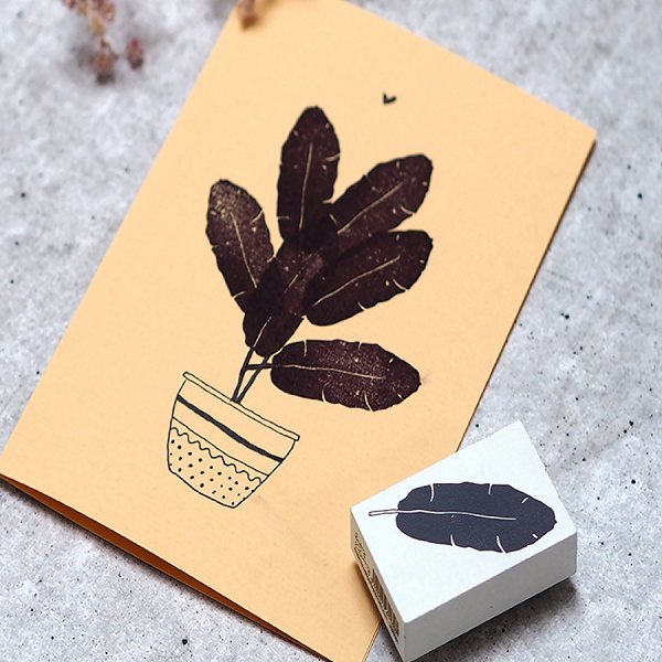 【S】ビッグラブスタンプ／フェザー