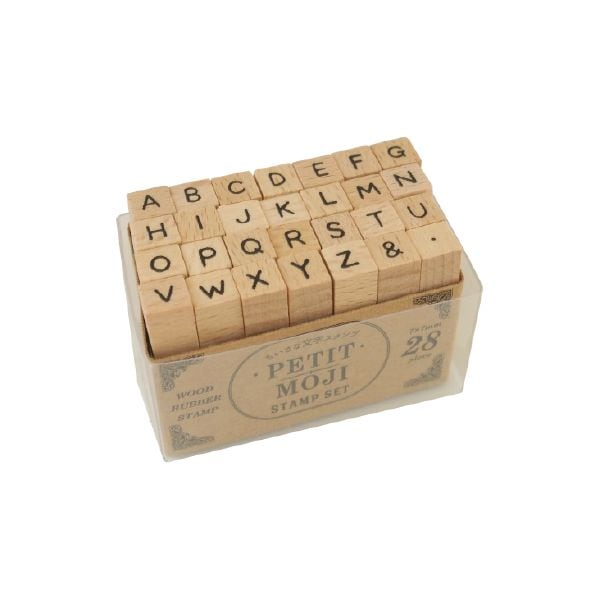 プチ文字スタンプセット／小／アルファベット大文字（２）