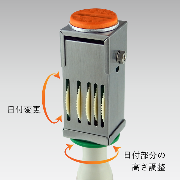 テクノタッチデーター(14mm丸/Aタイプ) 【スタンプ スタンダード】