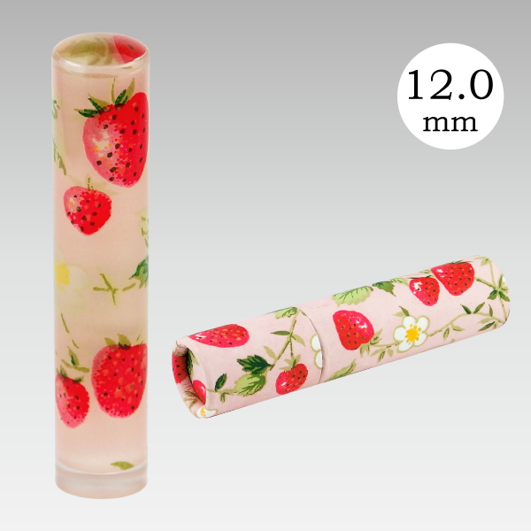 おしゃれはんこ イチゴ スタンプ スタンダード