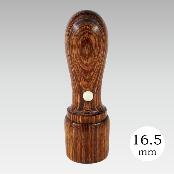 役職印 彩樺 16.5mm (精密機械彫/二重枠タイプ) 【スタンプ スタンダード】