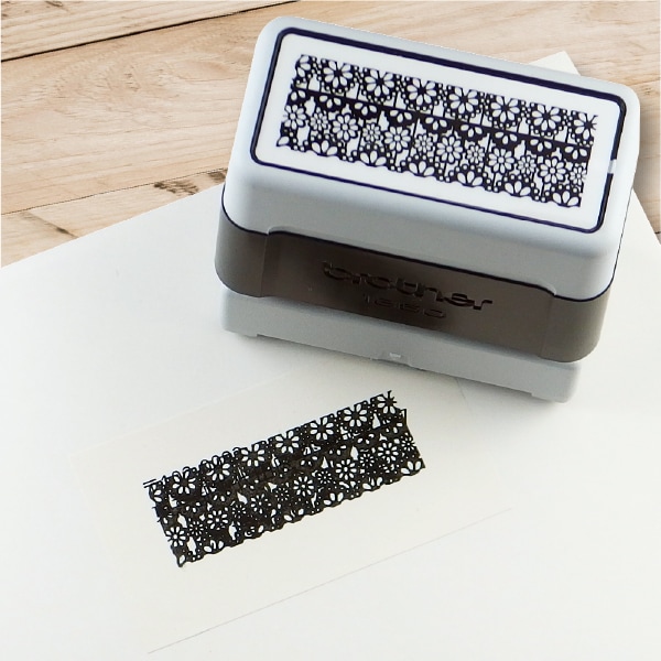 カバースタンプ / フラワーレース 【スタンプ スタンダード】