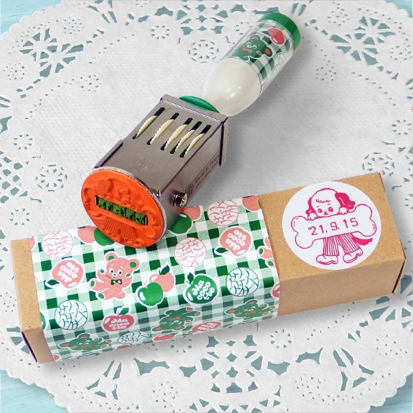 イラスト日付印 36mm / パンタロンドック 【スタンプ スタンダード】