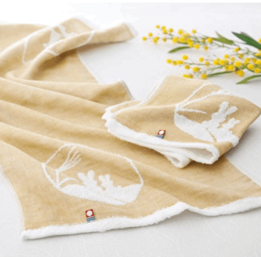 20％OFF】触れる和 月夜うさぎ 今治タオルセット（IF-5750）｜【つばさ