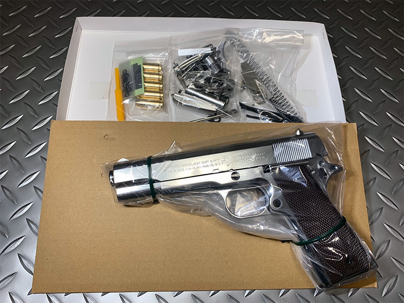Amazon | マルシン コルト ガバメント M1911A1 シルバーABS