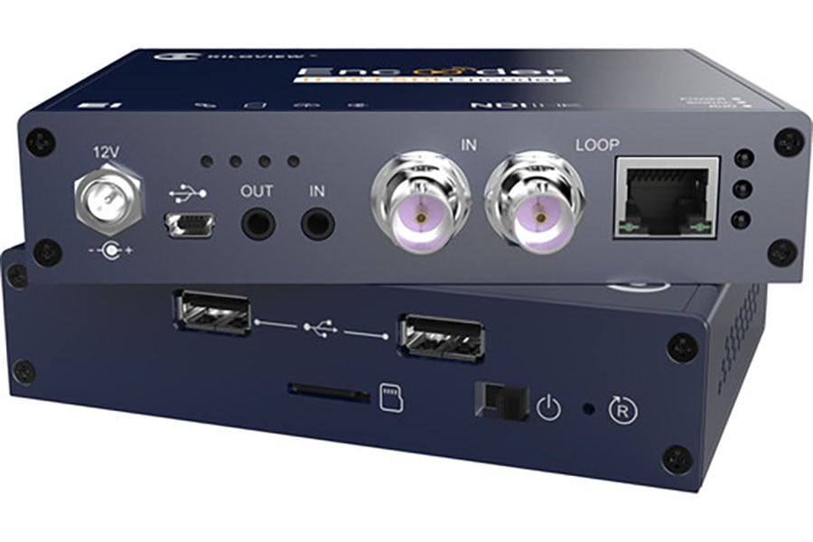 Kiloview E1 NDI NDI|HX 変換を兼ね備えた3G-SDI → H.264 配信エンコーダー