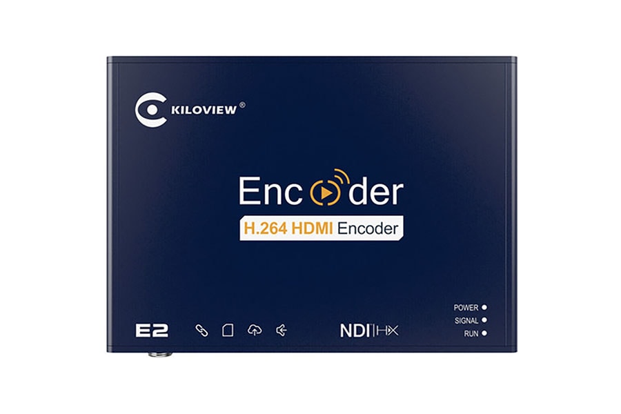 Kiloview E2 NDI NDI|HX 変換を兼ね備えたHDMI → H.264 配信エンコーダー