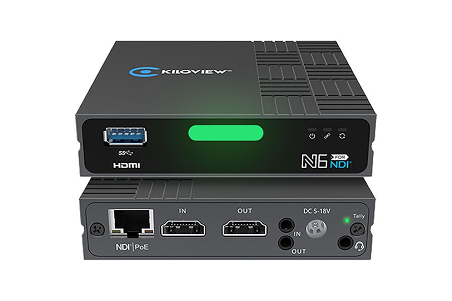 Kiloview N6 HDMI ⇄ NDIおよびNDI|HXエンコーダー/デコーダー