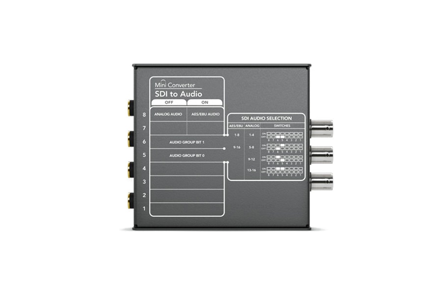 Blackmagic Design Mini Converter - SDI to Audio