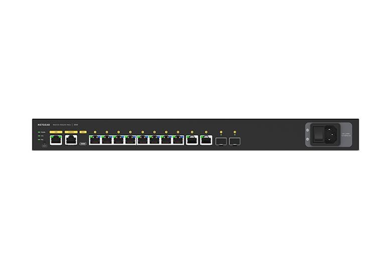 NETGEAR GSM4212PX-100AJS PoE+対応(240W) 1Gポート×10 SFP+スロット×2 フルマネージスイッチ