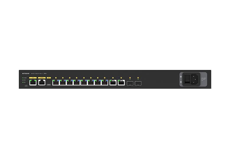 NETGEAR GSM4212UX-100AJS ULTRA90 PoE++対応(720W) 1Gポート×10 SFP+スロット×2 フルマネージスイッチ