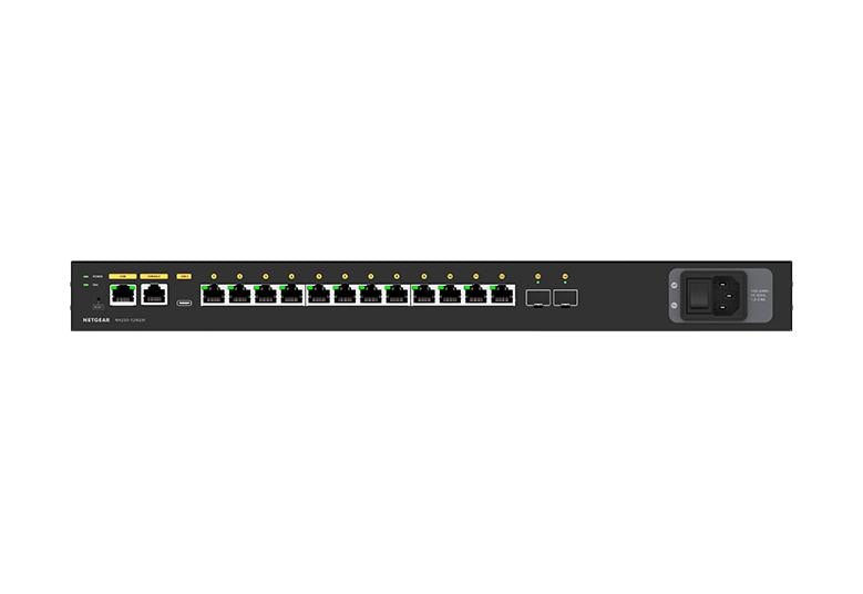 NETGEAR MSM4214X-100AJS 1/2.5Gポート×12 SFP+スロット×2 フルマネージスイッチ